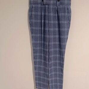 Asos Wool Houndstooth Trousers